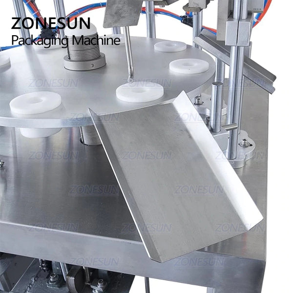 ZONESUN ZS-GZNF10 10 Holes Ultrasonic Paste Tube Filling Sealing Machine