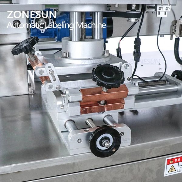 ZONESUN Automatic Double-sided Square Bottle Labeling Machine