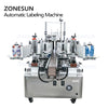 ZONESUN Automatic Double-sided Square Bottle Labeling Machine