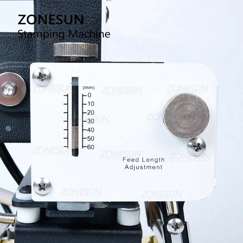 ZONESUN WT-90AS 6x9cm Manual Hot Foil Stamping Embossing Machine