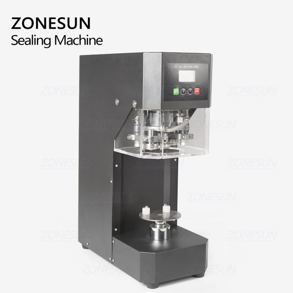 ZONESUN ZS‑FK‑168B 55mm Intelligent Can Seamer Bottle Sealing Machine