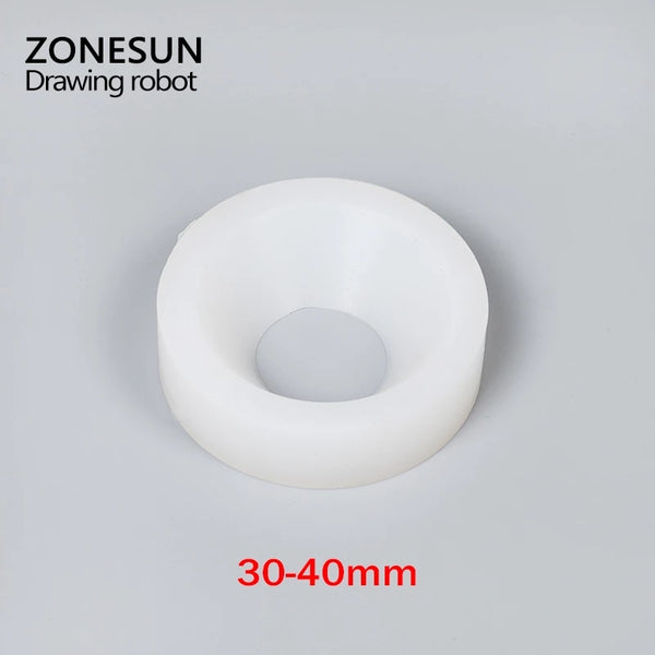 ZONESUN Cap Screwing Chuck 10-50mm For Capping Machine - 1 pcs 30 to 40mm