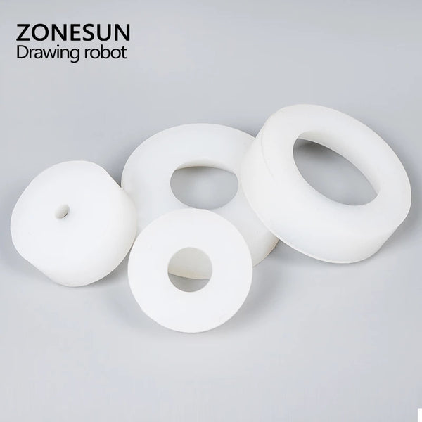 ZONESUN Cap Screwing Chuck 10-50mm For Capping Machine - 1 pcs 10+20+30+40mm