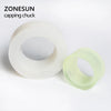 ZONESUN Capping Chuck Rubber Mat  28-32mm 38mm With Security Ring For Capping MACHINE