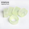 ZONESUN Capping Chuck Rubber Mat  28-32mm 38mm With Security Ring For Capping MACHINE