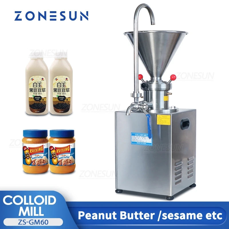 ZONESUN ZS-GM60 Electric Paste Peanut Butter Grinder
