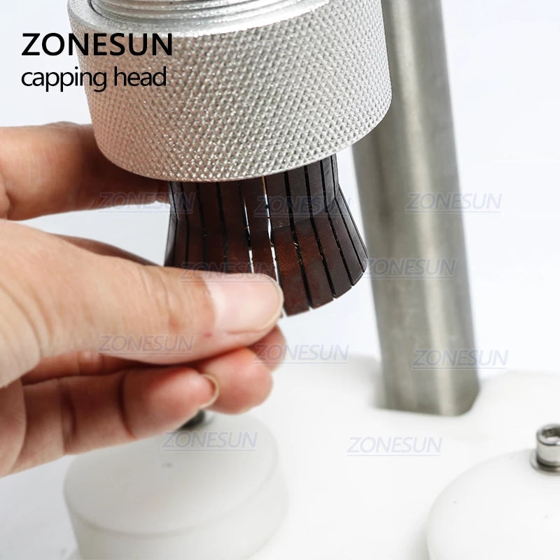 ZONESUN Customized Capping Chuck Head For Perfume Capping Machine
