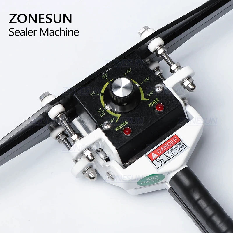 ZONESUN 500/600mm Handheld Direct-heat Sealing Machine
