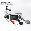 ZONESUN 5-3500ml Stainless Steel Diaphragm Pump Liquid Filling Machine