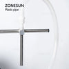 ZONESUN Filling Plastic Pipe Tube Nozzle 8mm 10mm For Peristaltic Pump Filling Machine