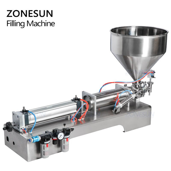ZONESUN ZS-GT1P Full Pneumatic Semi Automatic Paste Filling Machine