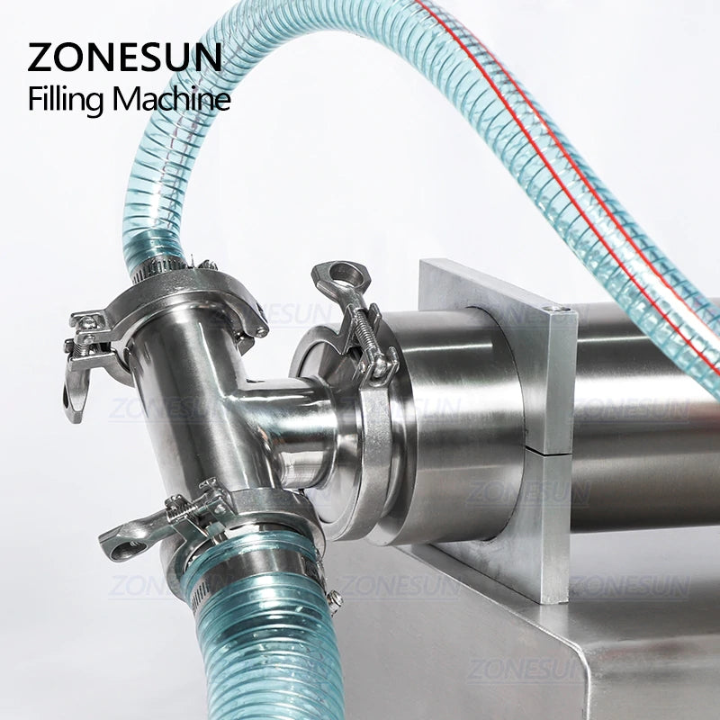ZONESUN Single Nozzle Fully Pneumatic Liquid Filling Machine