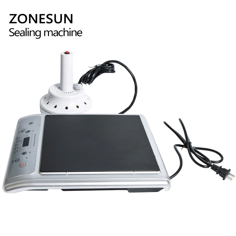 ZONESUN GLF-500L 20-130mm Electromagnetic Induction Aluminum Foil Sealing Machine