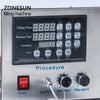 ZONESUN GZ-D1 Semi Automatic 2 Nozzles Diaphragm Pump Liquid Filling Machine