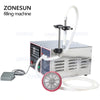 ZONESUN GFK-17A 20-10000ml Semi Automatic Diaphragm Pump Liquid Filling Machine