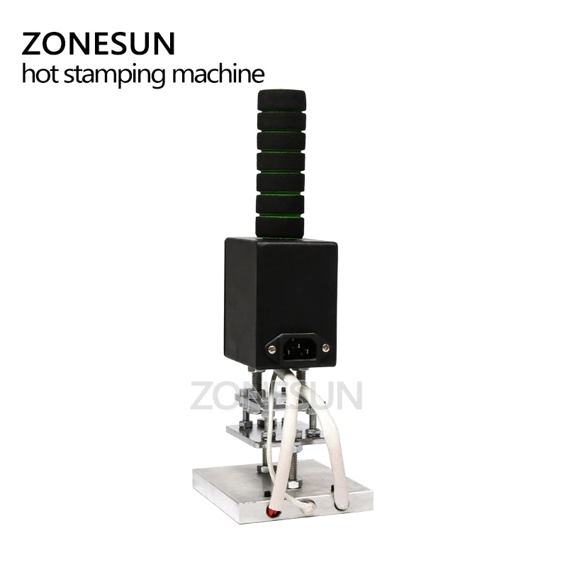 ZONESUN 5x7cm  8x10cm 10x13cm 500W Hand-held Hot Stamping Tool