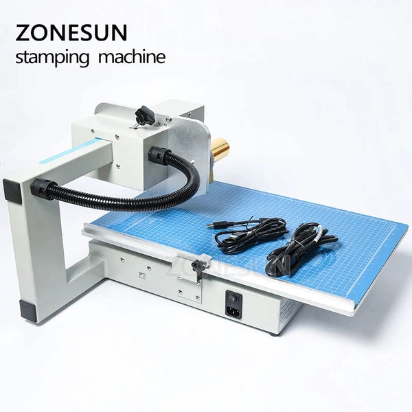 Textile ribbon automatic hot foil stamping machine in China