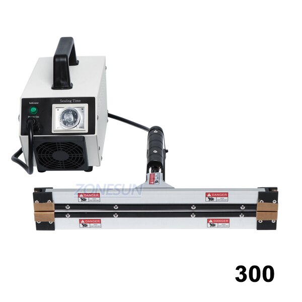 ZONESUN 300/400/500/600mm Instantaneous Hot Pliers Sealing Machine