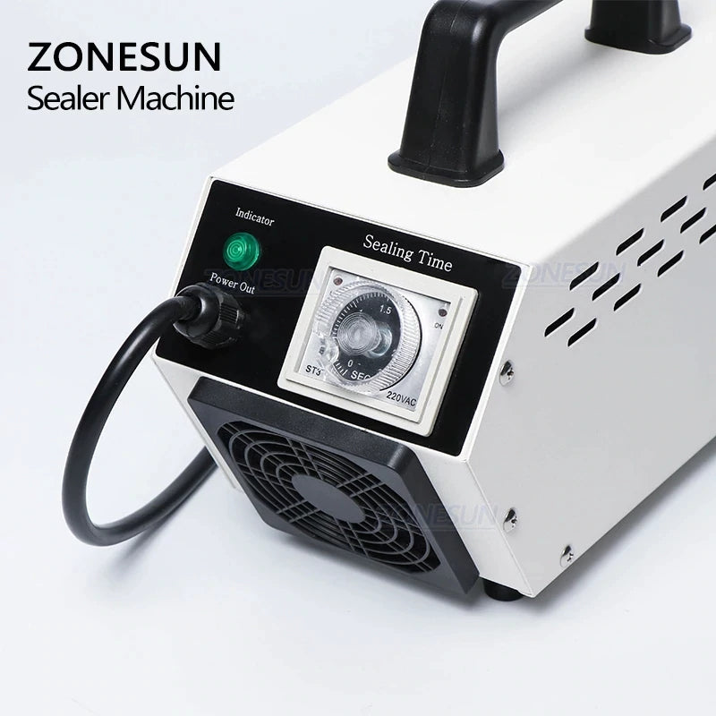 ZONESUN 300/400/500/600mm Instantaneous Hot Pliers Sealing Machine