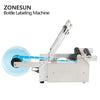 ZONESUN ZS-TB50/T Semi-automatic Round Bottle Labeling Machine