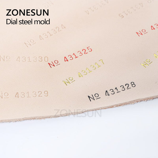 ZONESUN Accessory Thermal Ribbon Dialing Number Coupon Print