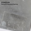 ZONESUN Manual Metal Embossing Machine