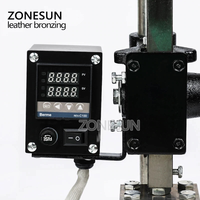 ZONESUN Custom Manual Hot Foil Stamping Embossing Creasing Machine