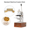 ZONESUN WT-90XTS Infrared Locator Multifunction Hot Foil Stamping Machine With Drawers - Machine With Custom Mold / 110V - Machine With Custom Mold / 220V