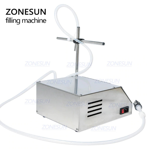 ZONESUN Single Nozzle Peristaltic Pump Liquid Filling Machine ZS-YTPP1