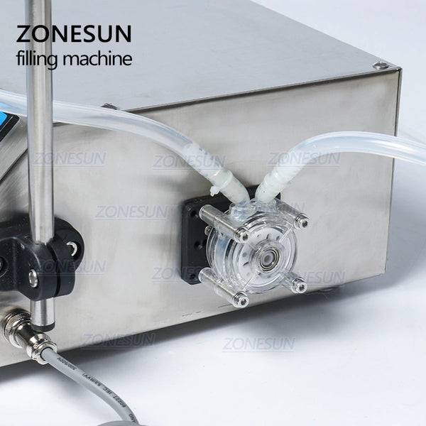ZONESUN Single Nozzle Peristaltic Pump Liquid Filling Machine ZS-YTPP1