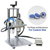 ZONESUN 13/15/20mm Pneumatic Penicillin Bottle Aluminum Plastic Capping Machine - Aluminum and plastic / Custom