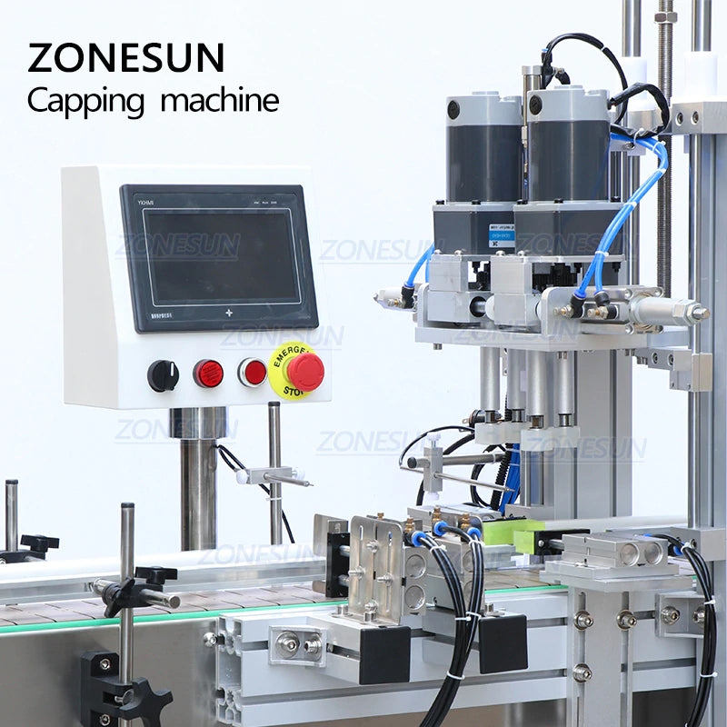 ZONESUN ZS-XG16 Pneumatic Automatic Bottle Capping Machine