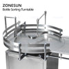 ZONESUN Small Automatic 4 Nozzles Liquid Filling Capping Production Line