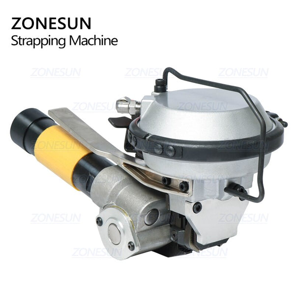 ZONESUN 16-19mm Pneumatic Steel Strap Strapping Machine