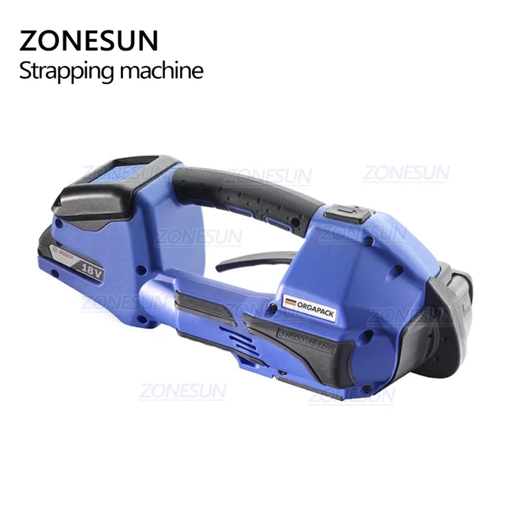 ZONESUN Strapping Machine 110v or 220v ORT 130 Battery Powered Plastic Strapping Tool Machine
