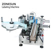 ZONESUN ZS-TB500 Double Side Round Bottle Positioning and Labeling Machine With Date Coder