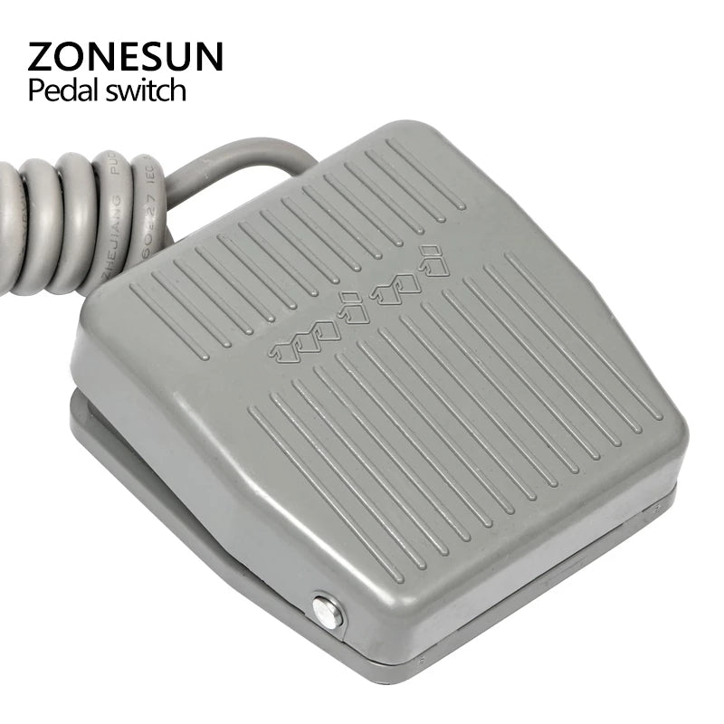 ZONESUN TFS-201 Pedal Switch With Self Reset Line 1.4m Cable Length For Electric Filling Machine