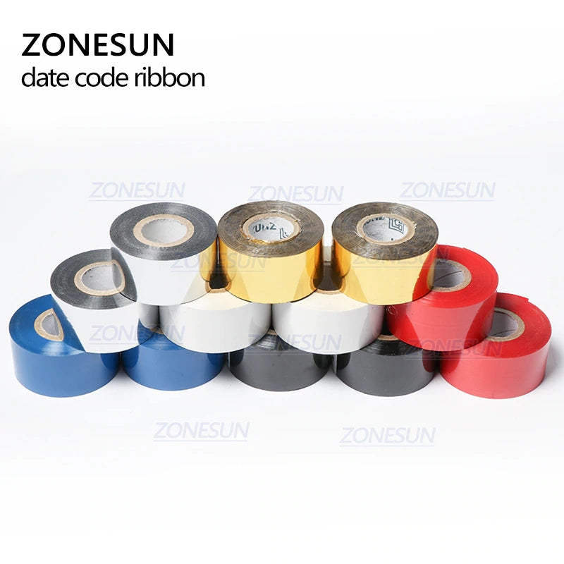 ZONESUN Thermal Ribbon of Ribbon Printing Machine