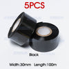 ZONESUN Thermal Ribbon of Ribbon Printing Machine - 5pcs Black