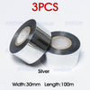 ZONESUN Thermal Ribbon of Ribbon Printing Machine - 3pcs Silver