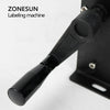 ZONESUN ZS-50W Manual Round Bottle Labeling Machine