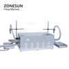 ZONESUN ZS-DP432W 2 Nozzles Big Flow Diaphragm Pump Liquid Weighing Filling Machine