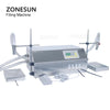 ZONESUN ZS-DP432W 2 Nozzles Big Flow Diaphragm Pump Liquid Weighing Filling Machine