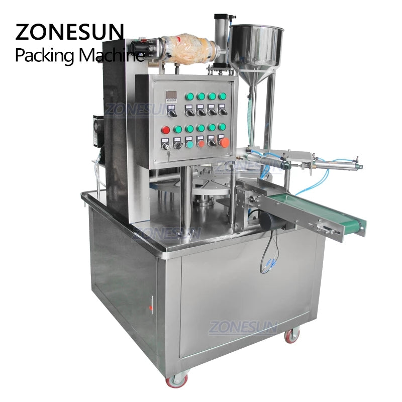 cup filling and sealing machine