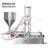 ZONESUN ZS-GTD2 1000-5000ml 2 Diving Nozzles Paste Filling Machine