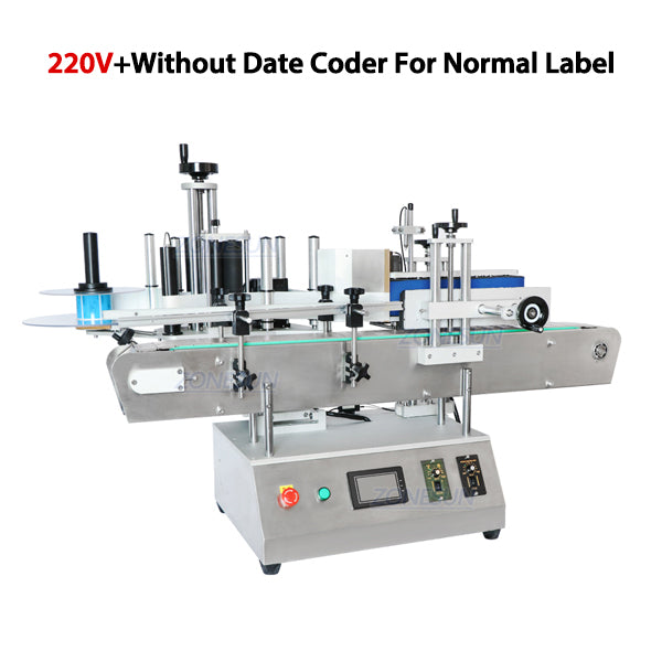 ZONESUN ZS-TB150A High Speed Single Side Round Bottle Labeling Machine For Normal Transparent Label - For Normal Label / Without Date Coder / 220V