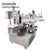ZONESUN ZS-TB210 Semi Automatic Double Size Flat Bottle Labeling Machine