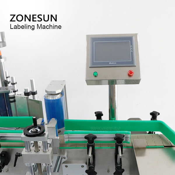 ZONESUN ZS-TB822 Round Bottle Labeling Machine With Date Coder