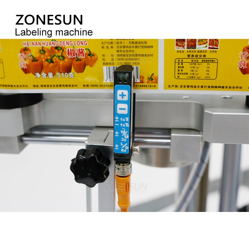 ZONESUN ZS-TB852 Round Surface Square Side Labeling Machine