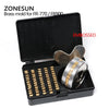 ZONESUN Heat Stamping Alphabet Set Heat Press Machine For FR900 FR770